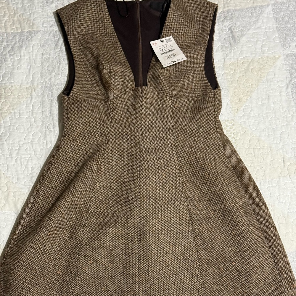 Zara tweed dress